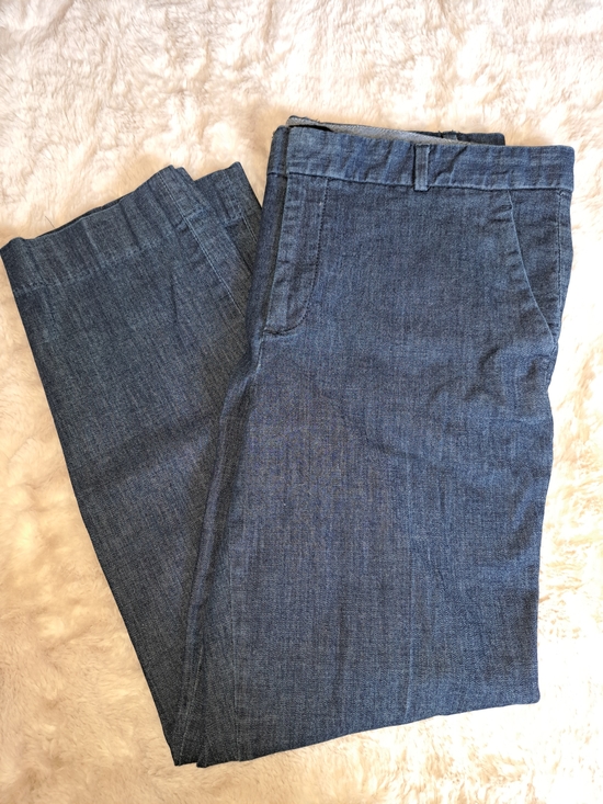 Banana Republic Denim - Banana Republic Hampton Women’s Classic Straight-Leg Jeans in Dark Blue
